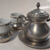Set 2 tazzine caffè più zuccheriera