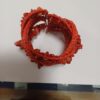 Bracciale rigido pasta corallo - immagine 2