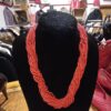 Collana multifili pasta corallo - immagine 2