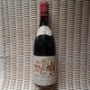 Bottiglia vino vintage da collezione