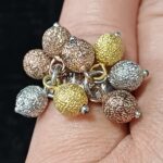 ANELLO MIGNOLO CON PERLINE
