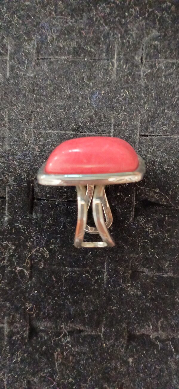 ANELLO METALLO E RESINA - immagine 2