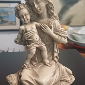 SCULTURA SACRA RESINA FIRMATA BIANCHI