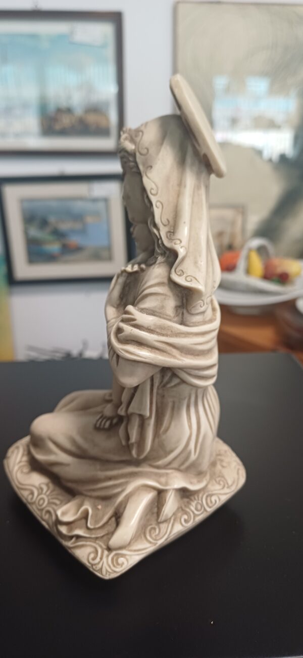 SCULTURA SACRA RESINA FIRMATA BIANCHI - immagine 2