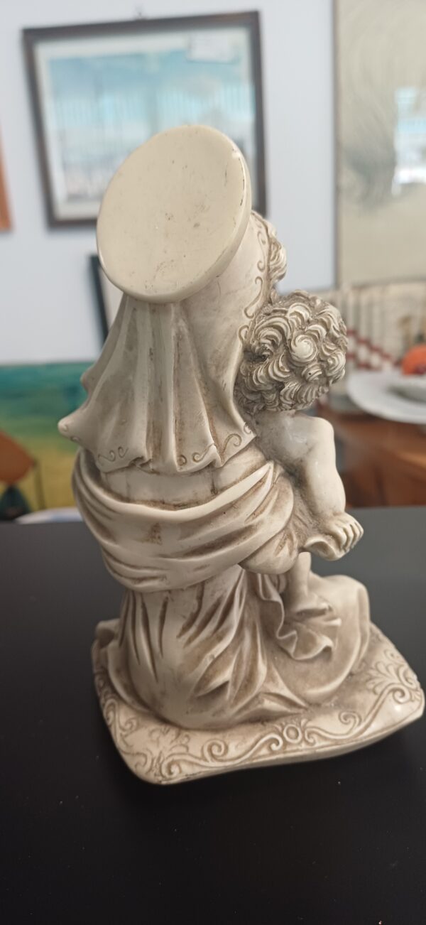 SCULTURA SACRA RESINA FIRMATA BIANCHI - immagine 4