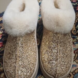 SCARPONCINO PAILLETTES ORO