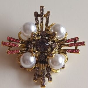 SPILLA A CROCE CON PERLE