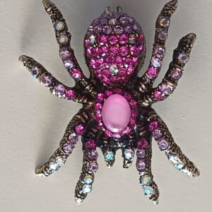 SPILLA RAGNO FUCSIA