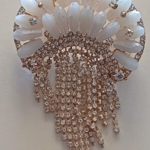 SPILLA MEDUSA CON STRASS
